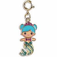 Charm It! Gold Swivel Mermaid Charm