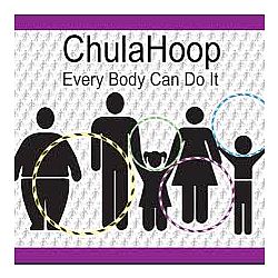 ChulaHoop Weighted HulaHoop UV Festival Edition Glow Blue-Green