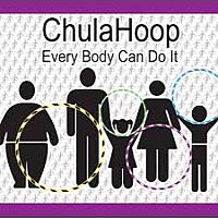 ChulaHoop Weighted HulaHoop UV Festival Edition Glow Orange-Silver