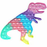 Jumbo Dinosaur Pastel Poppit T-Rex