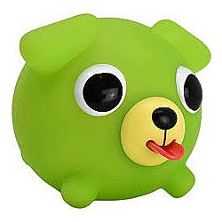 Jabber Ball Neon Green Dog 