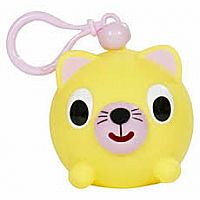 Jabber Ball Jr. Yellow Cat Clip 