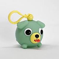 Jabber Ball Jr. Green Dog Clip 