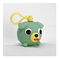 Jabber Ball Jr. Green Dog Clip 