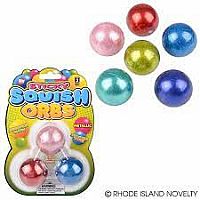 3 Pack Sticky Squish Orbs Metallic Assorted Colors