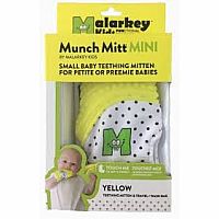 Munch Mitt Baby Teething Mitten yellow