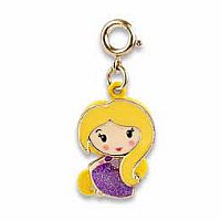 Charm It! Gold Swivel Rapunzel Charm