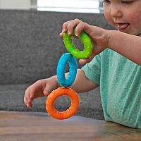 Fat Brain Silly Rings 3 Piece Magnetic ring set