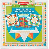 Melissa and doug Solitaire and Checkers